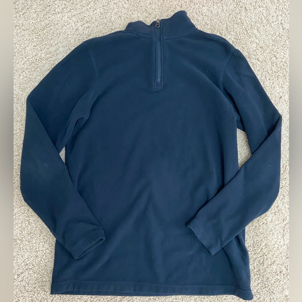 Lands End Quarter Zip Fleece